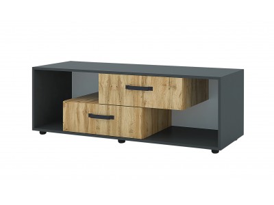 ТВ шкаф ВИВА модул М5 (антрацит/дъб вотан) 